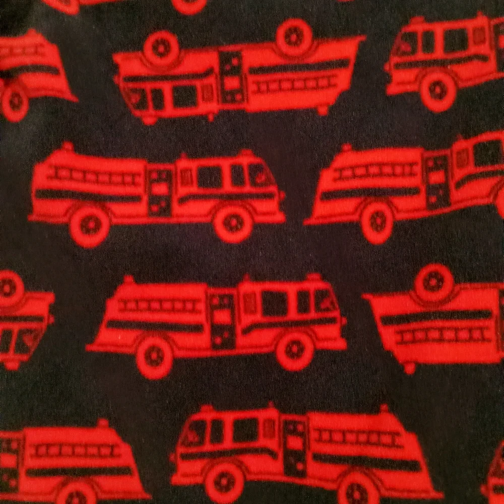Carter's Baby Boys Firetruck Fleet Footed Pajama